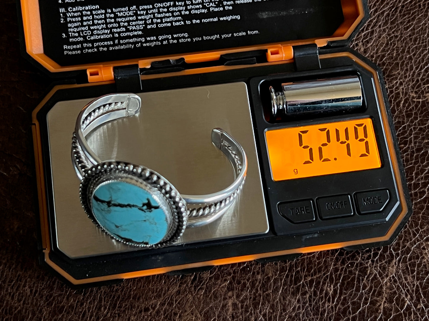 BEAUTIFUL Kingman Turquoise Cuff Bracelet