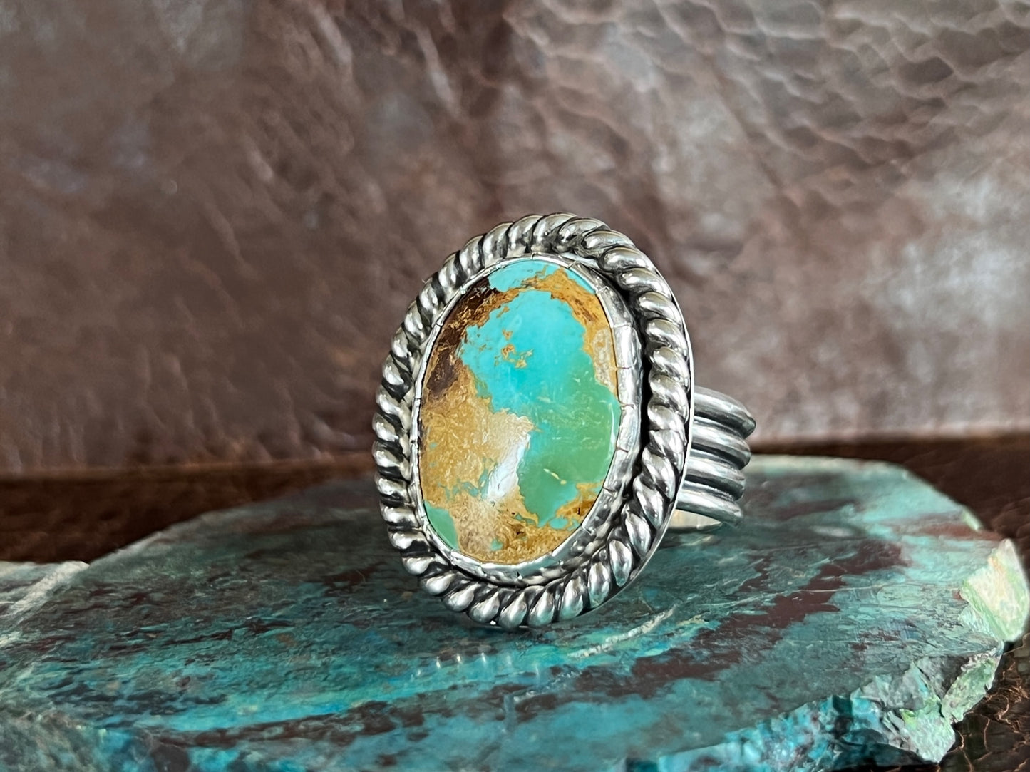 Royston Turquoise Men's Ring