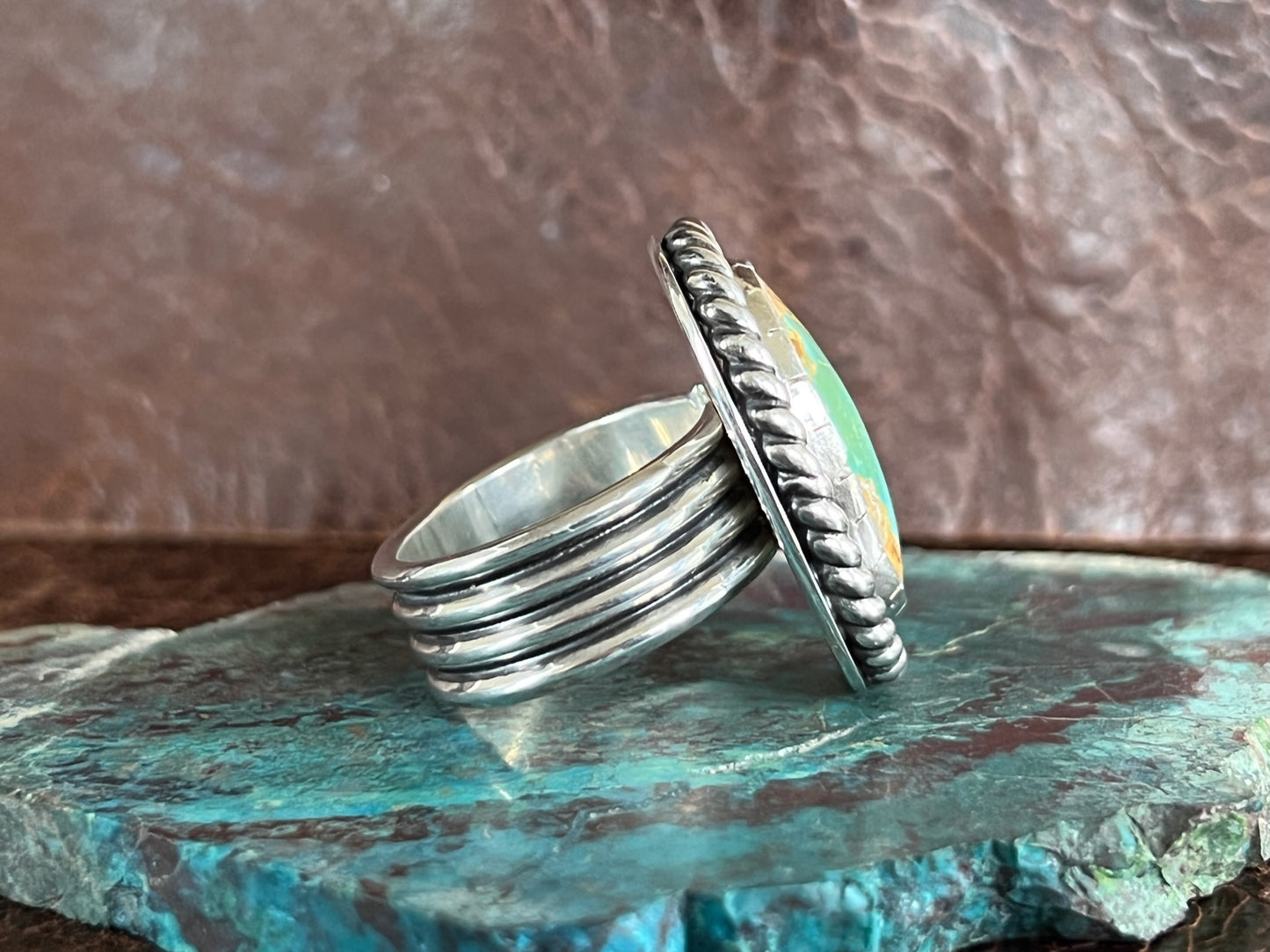 Royston Turquoise Men's Ring