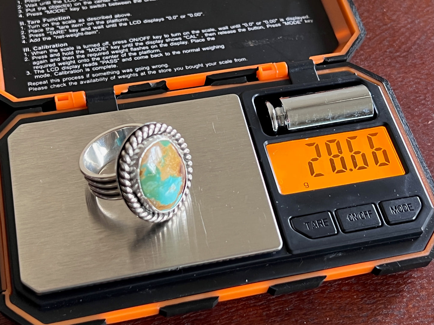 Royston Turquoise Men's Ring