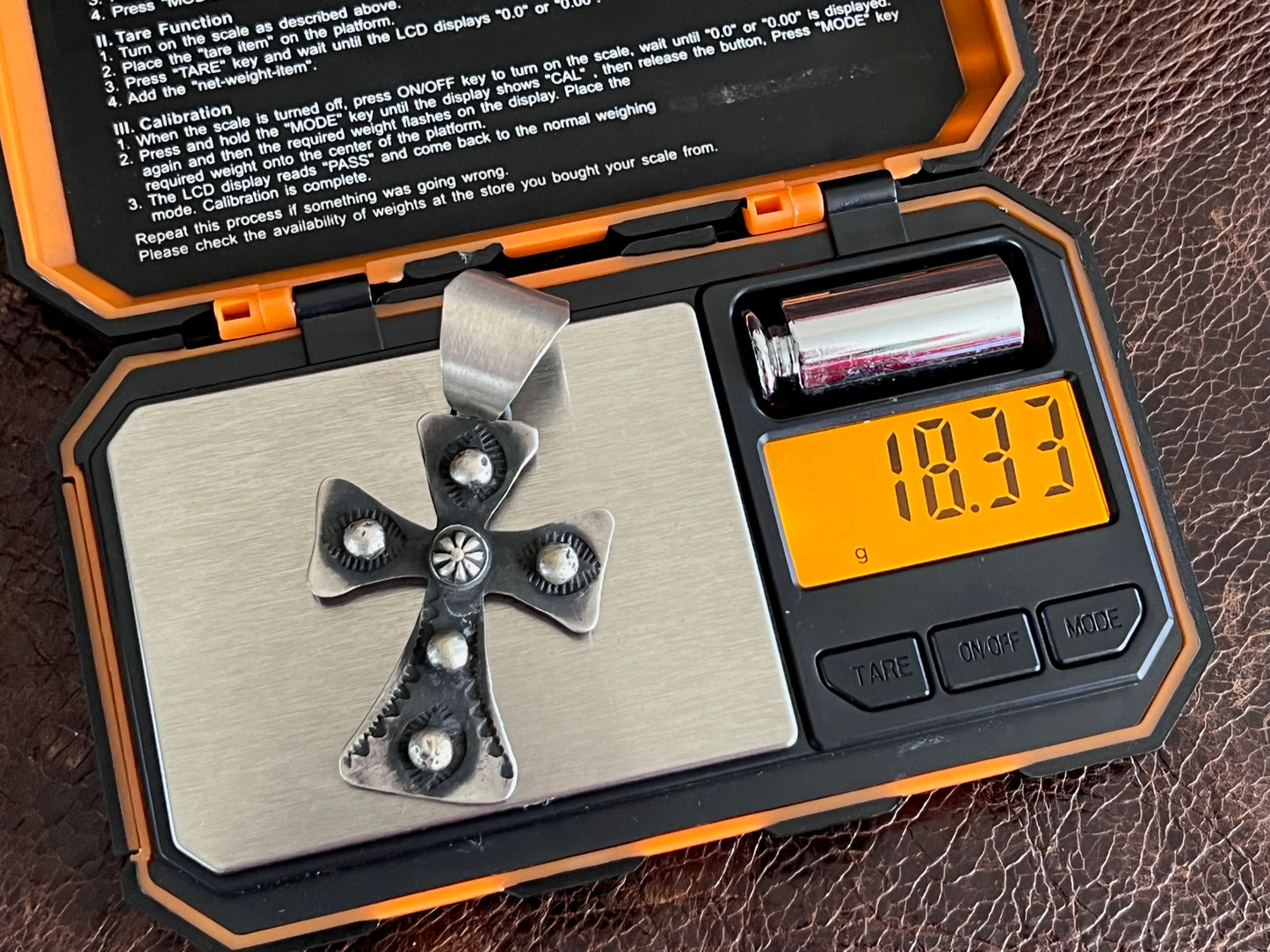 Chimney Butte Cross Pendant