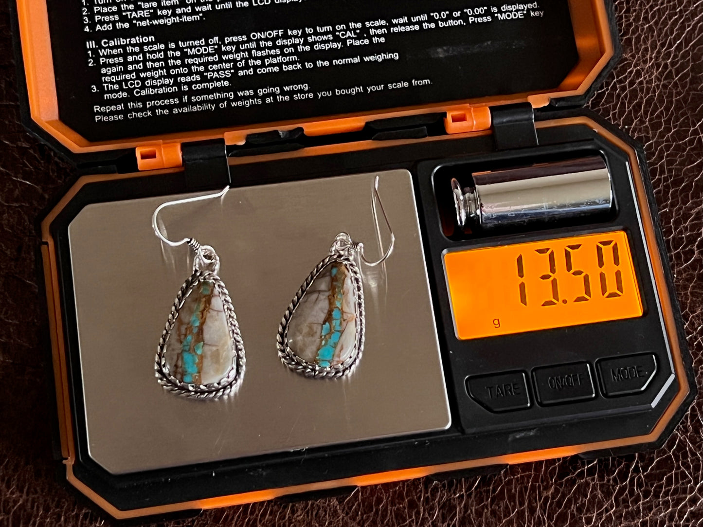 Royston Ribbon Turquoise Earrings