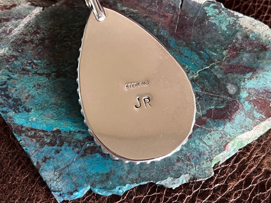Orbicular Jasper Pendant
