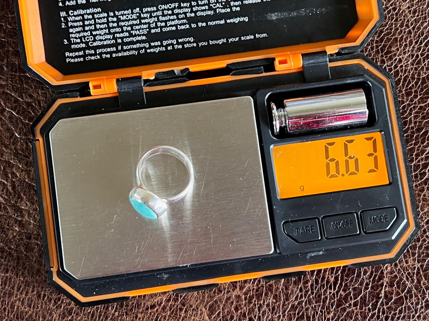 Hidden Valley Turquoise 3 Row Ring