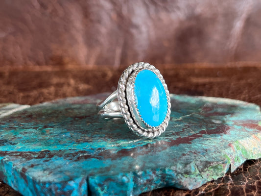 Kingman Turquoise Ring