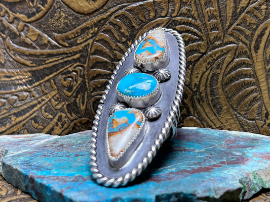Three Stone Royston Ribbon Statement Ring