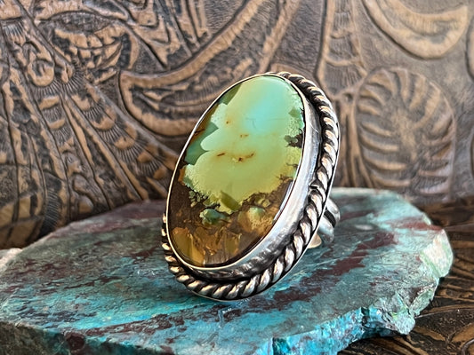 Polychrome Turquoise Ring