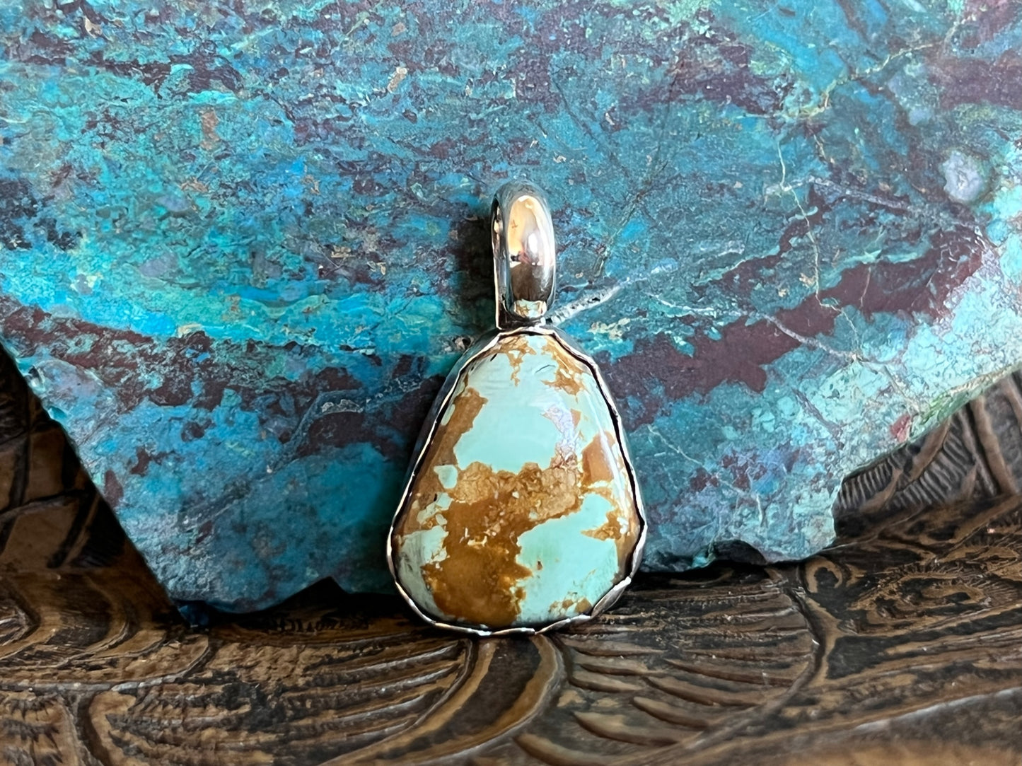 Royston Turquoise Pendant