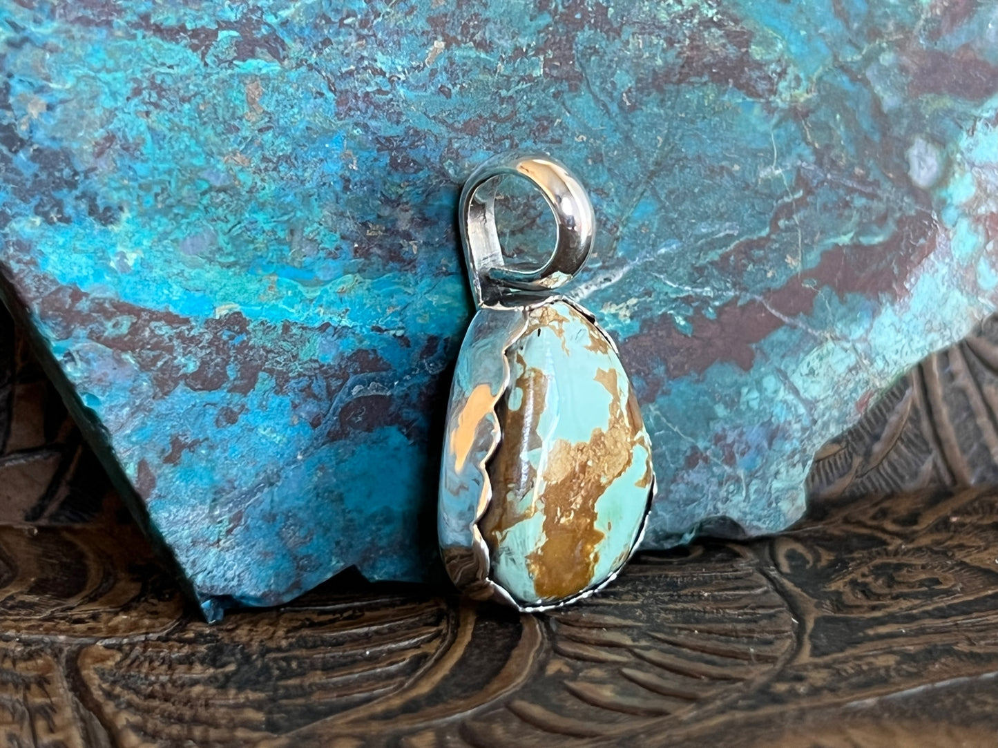 Royston Turquoise Pendant