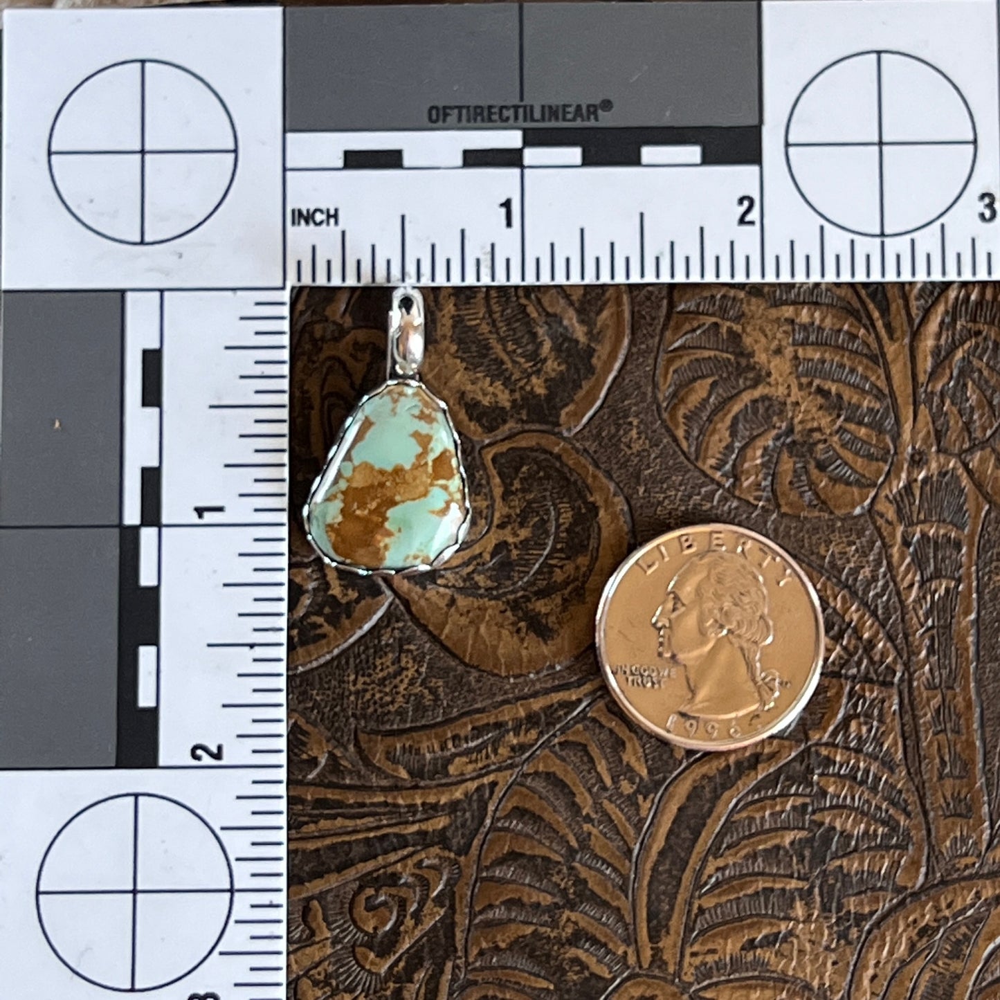 Royston Turquoise Pendant