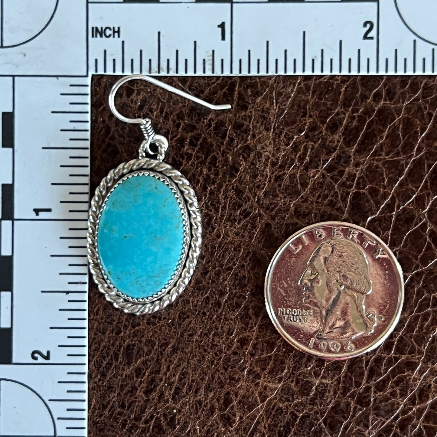 Kingman Turquoise Earrings