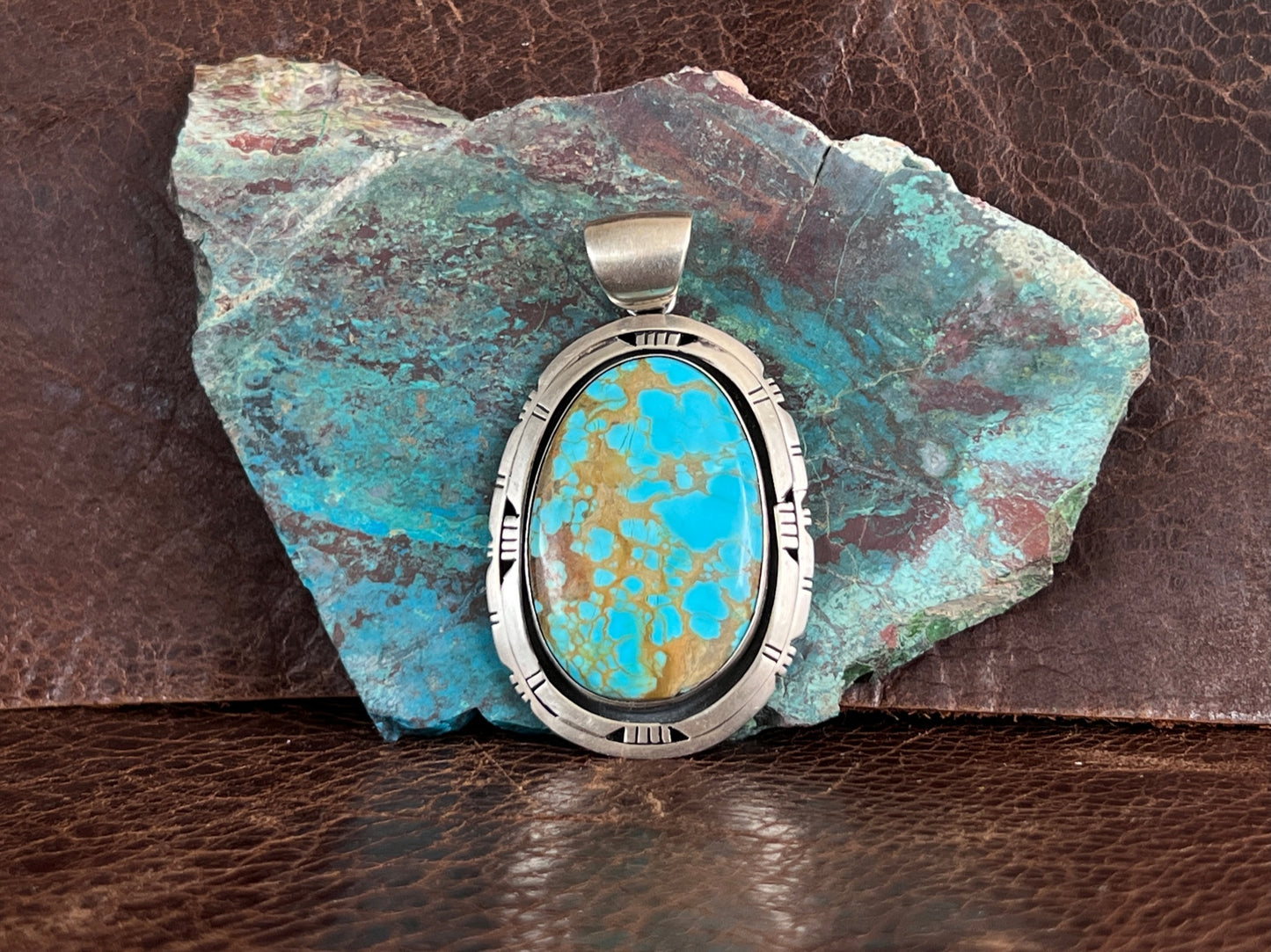 Vintage Turquoise Pendant