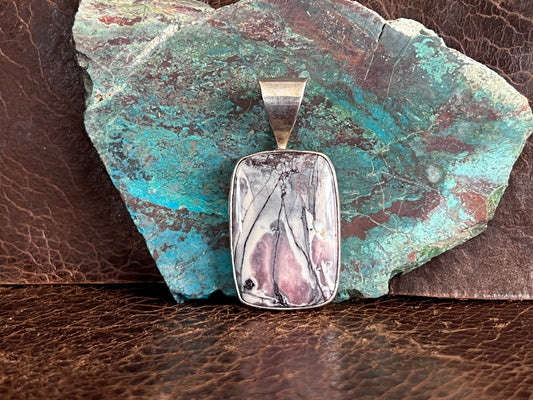 Vintage Navajo Bea Tom Jasper Pendant