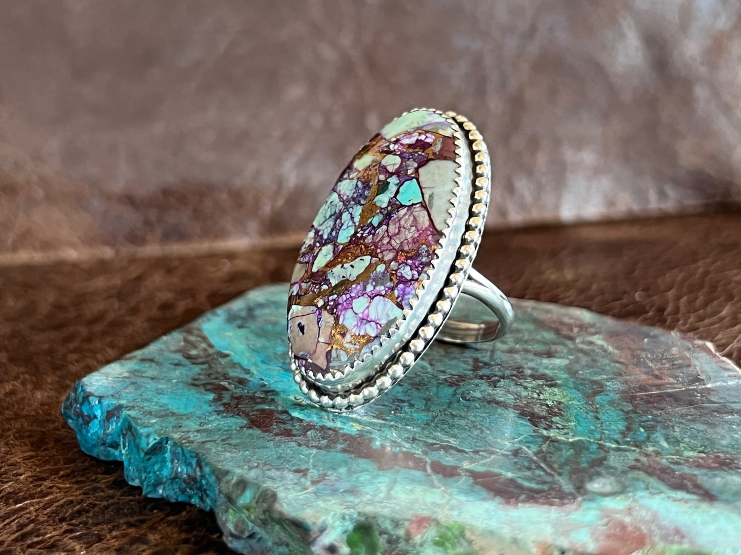 Mojave' Turquoise Copper Ring