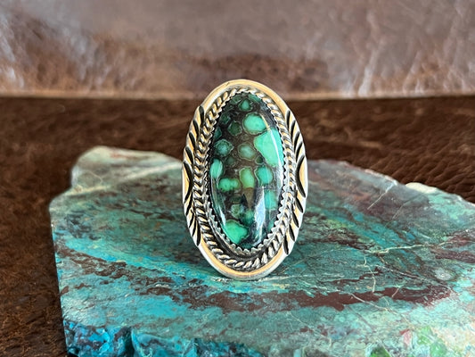 Vintage Variscite  Ring