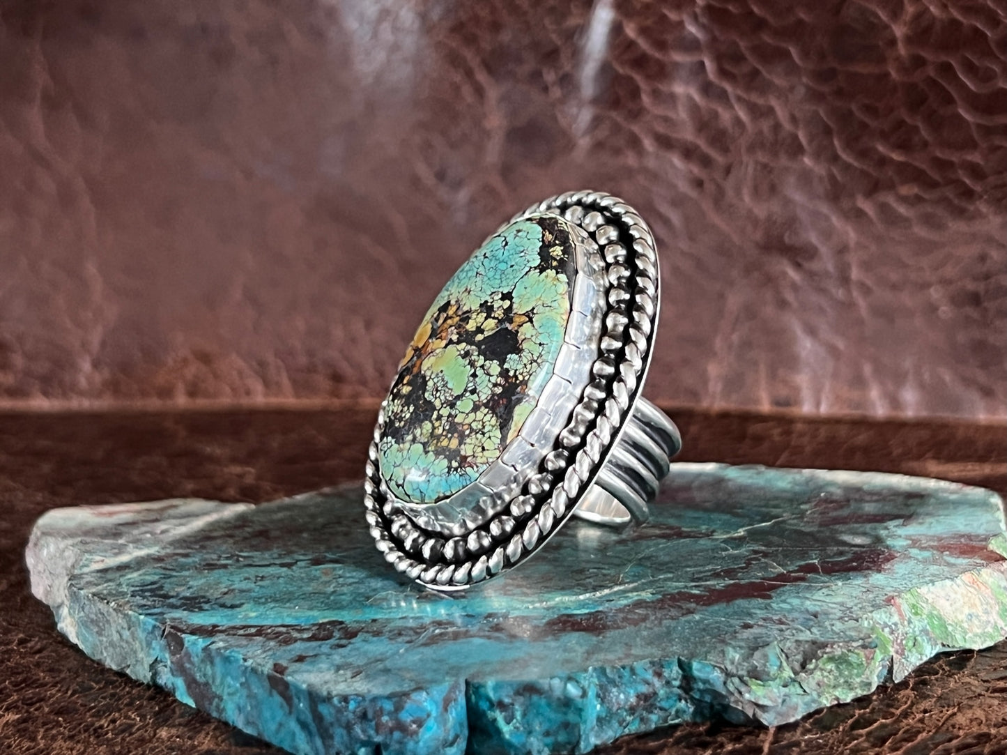 Blackjack Turquoise Ring