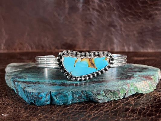 Unique Kingman Turquoise Bracelet