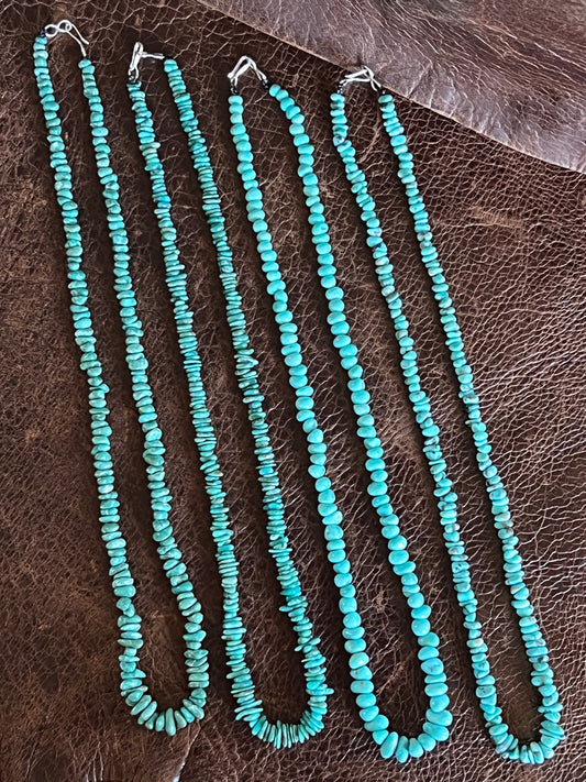 Turquoise Bead Necklaces