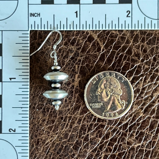 Saucer Style Oxybead Earrings