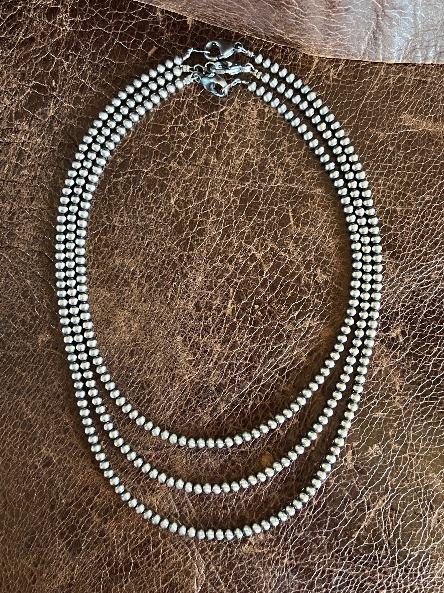 Round Oxybead Bead Necklace