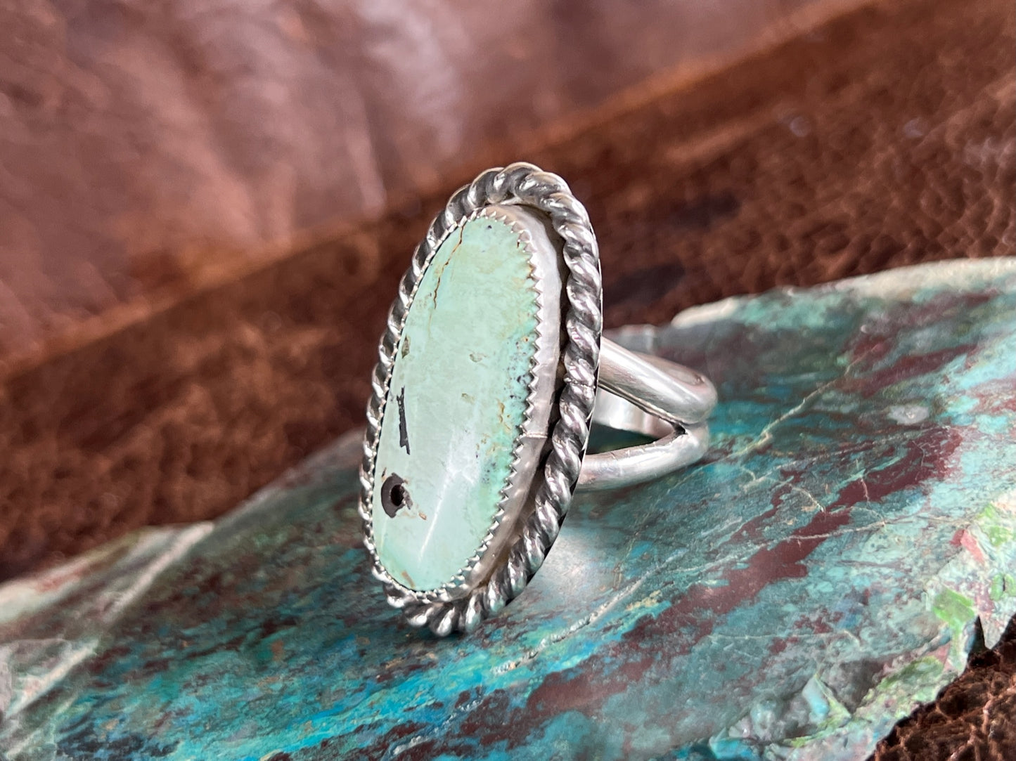 McGinnis Turquoise Oval Ring