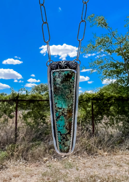 STUNNING Polychrome Turquoise Necklace